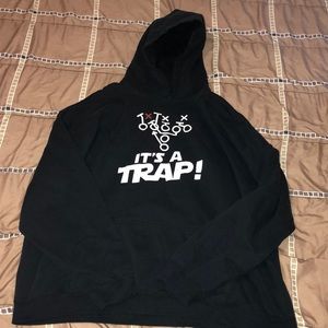 “It’s a Trap” Football Lineman Hoodie